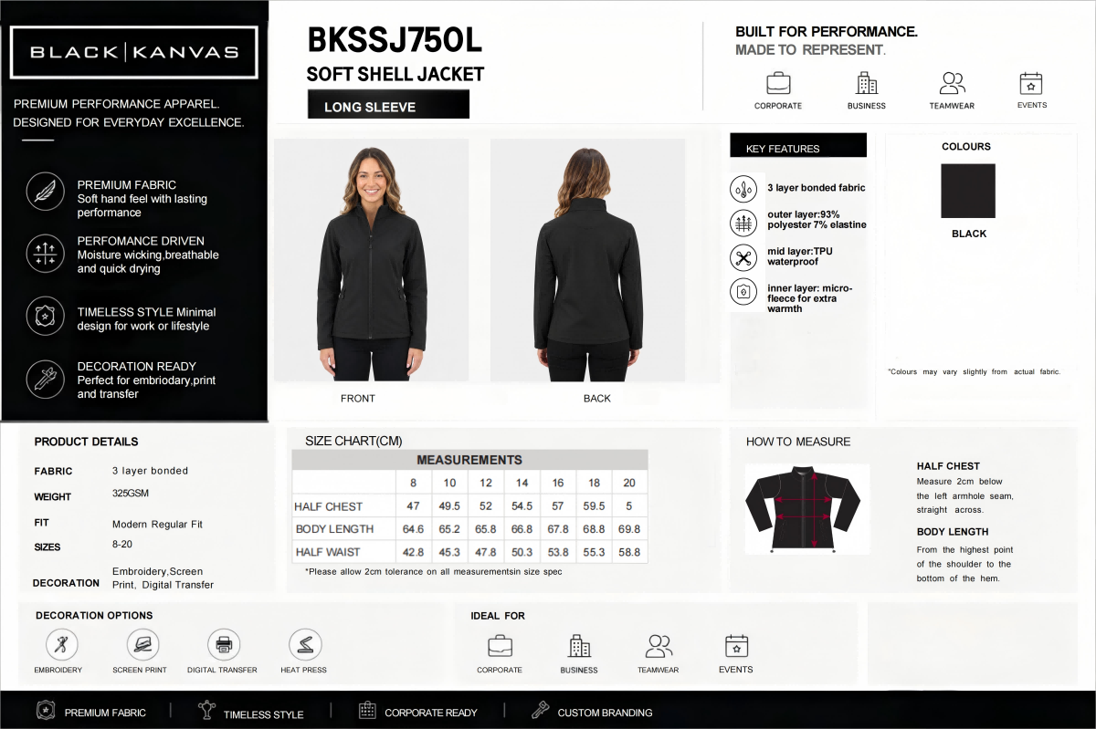 spec sheet